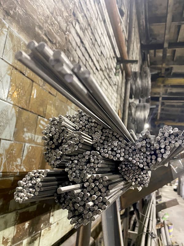 Прутки из титана в ассортименте